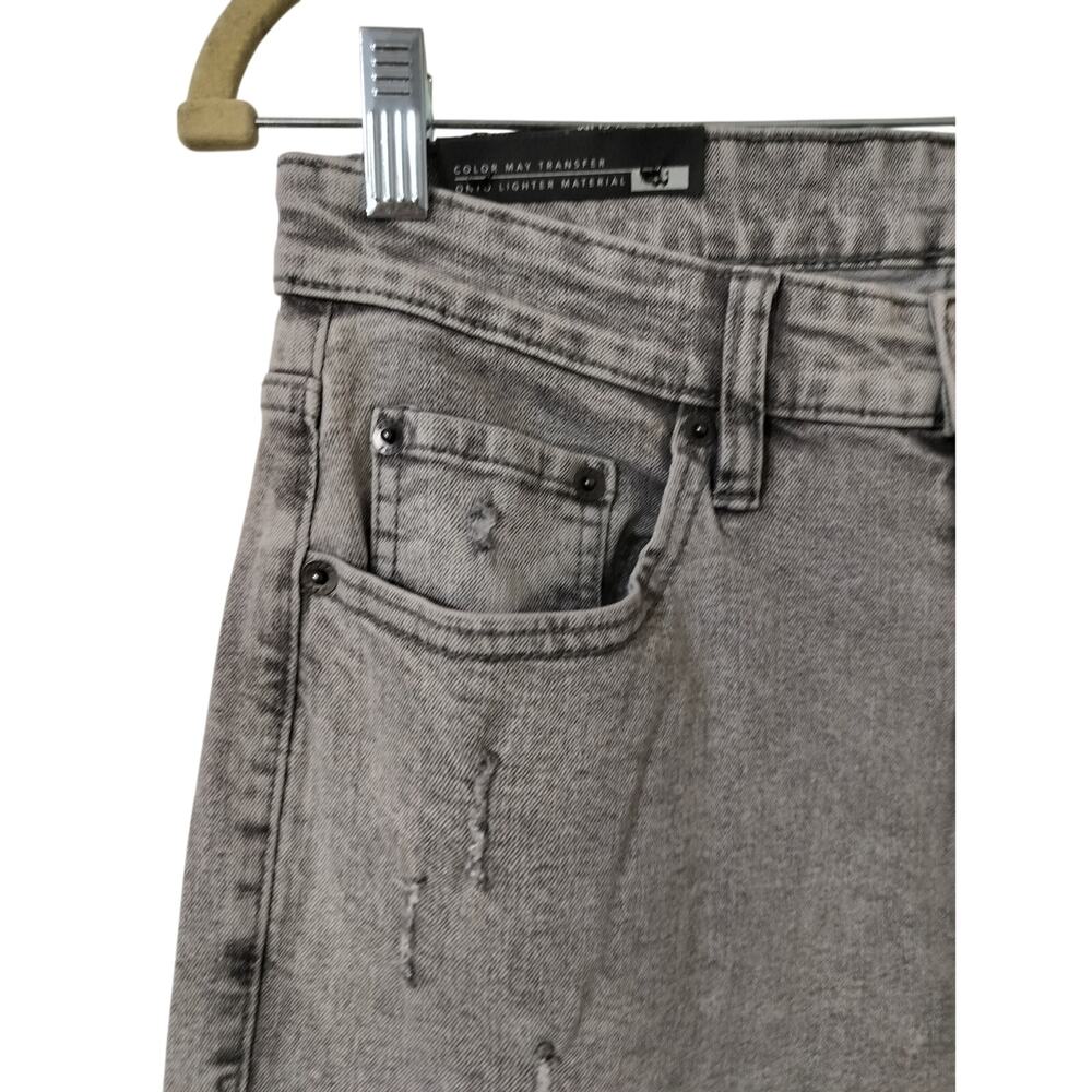 M648) WXYZ Nomad Men's Gray Slim Fit Stretch Denim Jeans Size W29/L30 - Picture 3 of 8